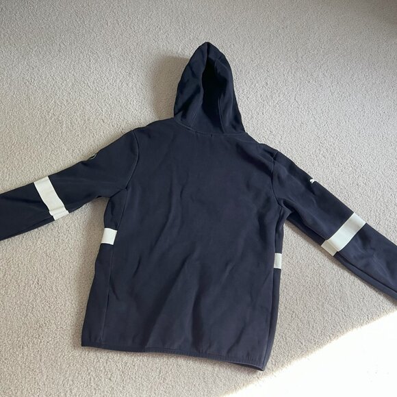 BMW Motorsport PUMA Hooded Sweat Jacket Team Navy - Size Small - Picture 5 of 7